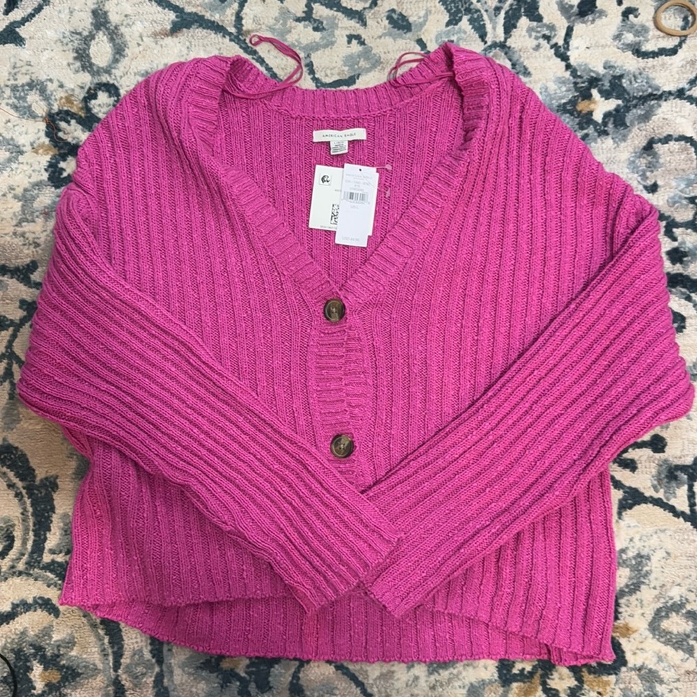 Hot pink sweater